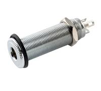 Musiclily Pro 6,35mm Endpin Jack Barrel Guitare Mono Visser Chrome