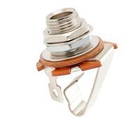 Musiclily Pro 6,35mm Jack Embase Prise Mono 2-Contact pour Guitare électrique et Basse, Nickel