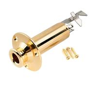 Musiclily Pro 6,35mm Mono Endpin Prise Jack Acoustique Jack Socket Doré