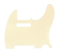 Musiclily Pro 8 Trous TL Pickguard Guitare Plaque de Protection 1pli Crème