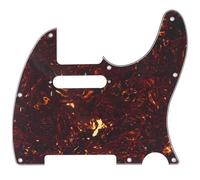 Musiclily Pro 8 Trous TL Pickguard Plaque Protection 4plis Tortoise Shell