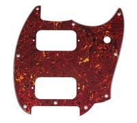 Musiclily Pro 9 Trous Pickguard pour Guitare électrique Squier Sonic Mustang HH, 4 plis Vintage Tortoise