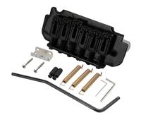 Musiclily Pro BV017 54mm Pontets Rouleaux Vibrato 2 Points Tremolo Noir | pour Guitare électrique type Import Strat