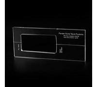 Musiclily Pro CNC Acrylique Précis Manche de Guitare Routing Templates pour Standard Strat/Jaguar/Jazzmaster/Mustang
