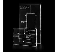 Musiclily Pro CNC Acrylique Précis Vibrato Chevalet Routing Templates Set pour Floyd Rose