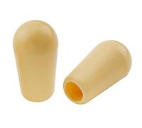 Musiclily Pro Embout de Commutateur pour guitare électrique de style Gibson LP SG, Crème (Lot de 2)