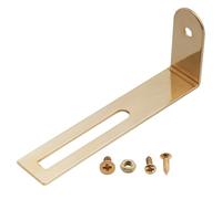 Musiclily Pro Equerre Fixation Support en Acier Pickguard Bracket pour Guitare électrique type Epiphone Les Paul, Doré