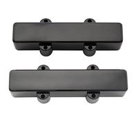 Musiclily Pro F91,6/R95mm Capots Micros J Bass Sans Trous Noir Set de 2