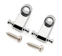 Musiclily Pro Guides Cordes String Trees Retainers pour Guitare électrique Fender American Standard, Chrome (Set of 2)