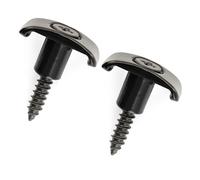 Musiclily Pro Guides Cordes String Trees Retainers pour Guitare électrique Fender American Ultra Style, Noir (Set of 2)