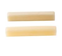 Musiclily Pro Guitare Ebauche Sillet de Tête Os Brut Non Blanchi 2 Pièces | Universal, Non Entaille, pour Guitare Acoustique et électrique