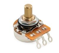 Musiclily Pro HD A500K Potentiomètre Laiton Solid Short Shaft 1/4" Audio Taper Pot pour Guitare électrique Basse