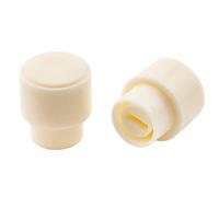 Musiclily Pro Inch Size Telecaster Embouts Boutons Sélecteur 3 Position pour USA Fender Tele, Aged White(Set de 2)