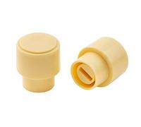Musiclily Pro Inch Size Telecaster Embouts Boutons Sélecteur 3 Position pour USA Fender Tele, Crème(Set de 2)