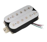 Musiclily Pro LP-OBLA Alnico 5 Découvert Micro Humbucker Manche Pickup 7,5K pour Guitare électrique, Blanc