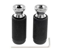 Musiclily Pro M6 Métrique 6mm Guitare électrique Post Studs pour Chevalet Tremolo,Chrome (2 Pièces)
