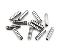 Musiclily Pro Métrique M3X12mm Vis Hauteur Pontets Couleur Brute Lot de 12