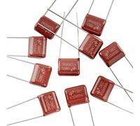 Musiclily Pro Petite Taille Condensateur Polypropylène MPP CBB21 .047uf 47nF 5% 400V pour Guitare Electrique Basse(10 Pièces)