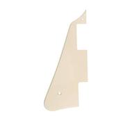 Musiclily Pro Plastique Gaucher Guitare Pickguard pour 2006-Présent Modern Style Epiphone Les Paul, 1 pli Crème