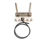 Musiclily Pro Pré-câblé Griffes à Ressort Trémolo Acier Espacement des Vis Montage 29 mm pour Guitare électrique Vibrato, Nickel