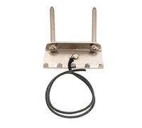Musiclily Pro Pré-câblé Griffes à Ressort Trémolo Acier Espacement des Vis Montage 34 mm pour Guitare électrique Vibrato, Nickel