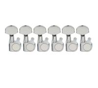 Musiclily Pro R15J-09 2-Pin Mécaniques Guitare 6-en-ligne 15:1 Chrome