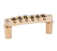 Musiclily Pro Rouleaux Roller Chevalet Tune-O-Matic pour Guitare électrique Les Paul LP SG, Doré