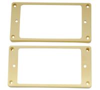 Musiclily Pro Set Contours Micro Humbucker Plastique Courbé Crème Lot de 2 | pour Guitare électrique Epi Made in China