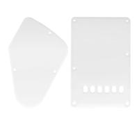 Musiclily Pro Set Plaque Arrière Tremolo et Plaque Cavité de Contrôle pour Guitare électrique Yamaha PAC112V HSS, Transparent