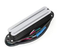 Musiclily Pro ST-DPMA Alnico 5 Humbucker Format Simple Bobinage 9,8K Blanc