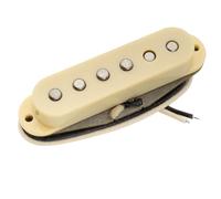 Musiclily Pro ST-FAT50S Staggered Alnico 5 Micro Single Coil Manche Pickup pour Guitare électrique type Strat, Crème