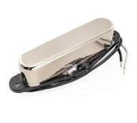 Musiclily Pro TL-60S Alnico 5 Micro Simple Bobinage Manche Pickup 8K pour Guitare électrique Style Tele, Nickel