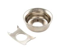 Musiclily Pro Traditionnel Style Cup Tele Plaque de Prise Jack Guitare Jack Plate pour Fender Telecaster, Nickel