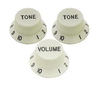 Musiclily Pro US Boutons ST 1 Volume 2 Tone Knobs Vert Menthe Lot de 2T1V