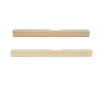 Musiclily Sillet Chevalet Guitare en Os Bone Nuts pour Guitare Classique,DJ-06 80x3x9mm (2 Pièces)