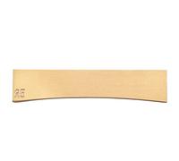 Musiclily Ultra 10” Rayon Inserts en Laiton pour Presse à Frettes pour Guitare Acoustique électrique et Basse