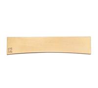 Musiclily Ultra 12” Rayon Inserts en Laiton pour Presse à Frettes pour Guitare Acoustique électrique et Basse