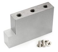 Musiclily Ultra 37mm Bloc Trémolo en Solide Acier Forme L pour Tremolo de Verrouillage Floyd Rose Guitare électrique