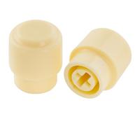 Musiclily Ultra Universel Guitare Embouts Selecteur Tele 3 Positions Switch Caps Tips pour Guitare électrique Fender Squier Tele, Crème (Lot de 2)