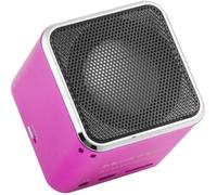 MUSICMAN BT-X2 Mini Enceinte Bluetooth avec transmission audio sans fil Rose
