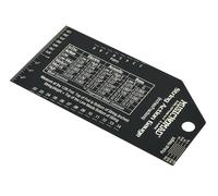 MusicNomad MN602 Precision String Action Gauge Ruler for String Height- Metric, SAE, 64ths - Outils pour instruments