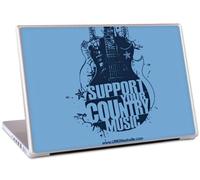 MusicSkins Sticker UMG Nashville Support Your Country Music pour MacBook Air 11" (Import Royaume Uni)