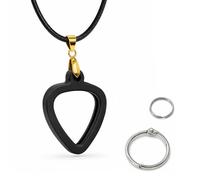 Musiin Collier Porte-Médiators Compatible avec Fender, Dunlop, D'Addario