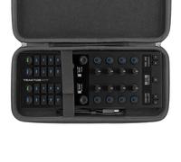 Musiin Coque rigide noire haute performance, conçue pour les manettes Native Instruments Trakor Z1 MK3, F1 et X1, offre une protection et un transport pratique pour un voyage sûr et facile