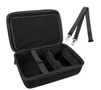 Musiin Étui de transport pour interface audio compatible avec Apollo Twin X Duo Gen 2/Quad Gen 2, équipé d'une poignée confortable et d'une bandoulière réglable, adapté pour les voyages (noir)
