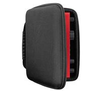Musiin Étui Interface Audio Compatible avec Focusrite Scarlett 2i2 4th Gen | Compatible avec KORG NTS-3 et Roland AIRA Compact P-6, S-1, T-8 : Sac noir, poignée, poche filet, double zip