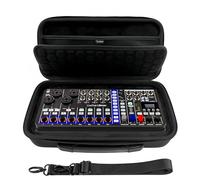 Musiin Étui Mixeur Audio Compatible avec Zoom LiveTrak L6 Max | Intérieur Ajusté, Double Zip, Poche Filet Supérieure, Poignée Et Bandoulière, Pour Studio, Voyage Et Concerts