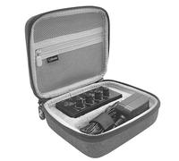 Musiin Étui pour amplificateur de Casque Compatible avec Behringer HA400 et Rangement de câbles, résistant aux Chocs et étanche, Sac de Rangement Portable à Coque Rigide