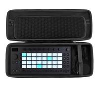 Musiin Étui pour contrôleur MIDI, compatible avec Ableton Move et Arturia MicroLab MK3, poche en maille intégrée et compartiment pour câbles, design fixe, idéal pour les voyages et les performances en