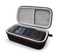 Musiin Étui pour enregistreur compatible avec Zoom R4/H4N Pro, dispose de compartiments en maille et d'une poignée de transport pratique, ce qui le rend adapté pour le rangement en studio et au